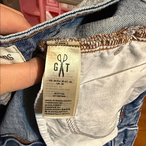 Goodthreads Light Blue Distressed Jeans - Picture 3 of 6